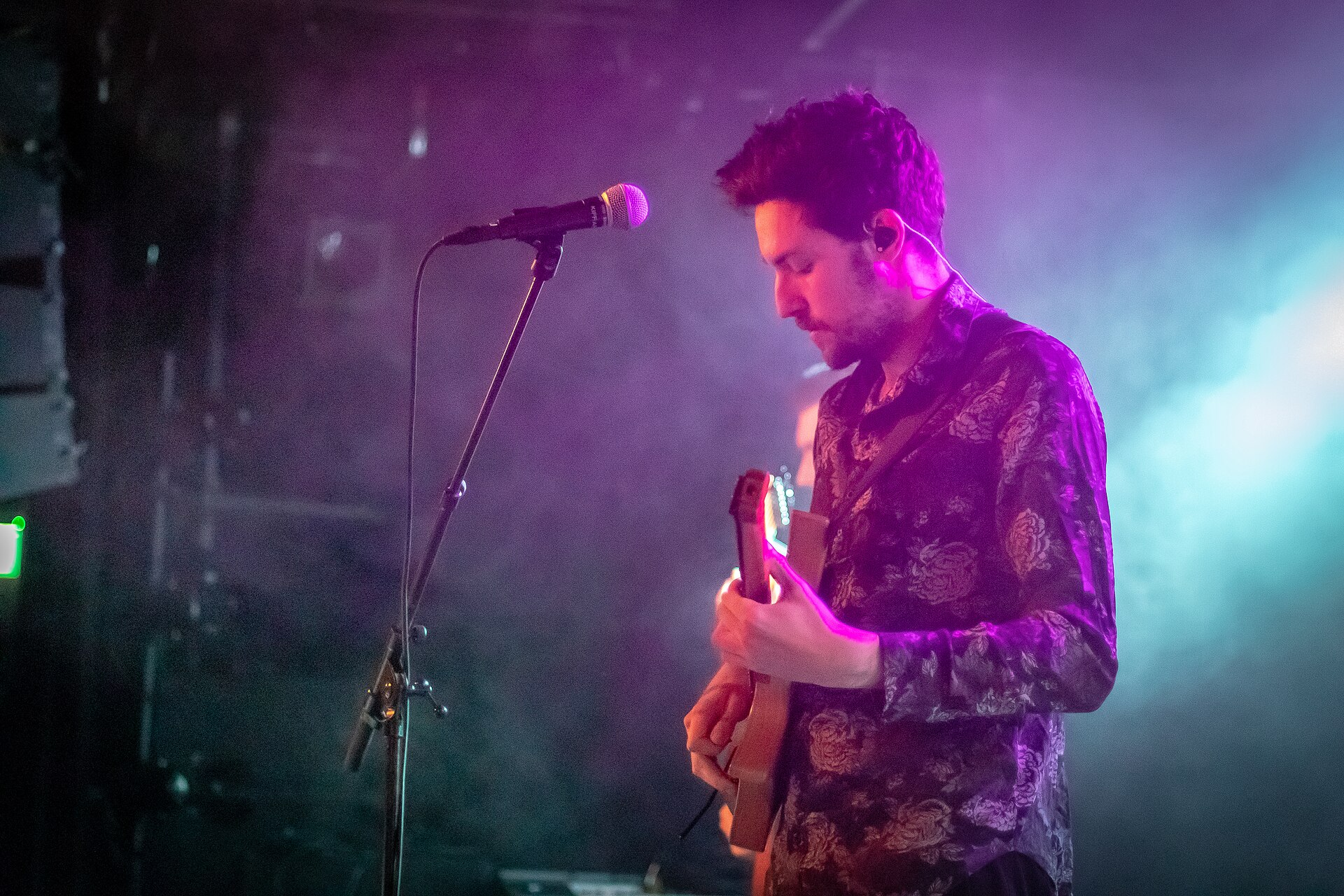 Plini performing in Aarau, Switzerland, 2018